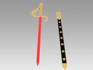 kamen rider black shadow moon sword cosplay prop 3D Print Model