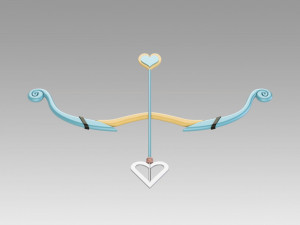 love live sonoda umi bow and arrow cosplay 3D Принт Модель