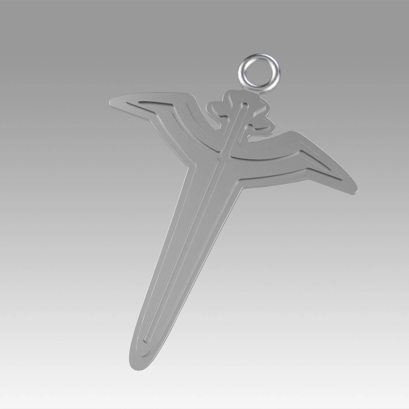 hakkenden eight dogs of the east cosplay necklace 3D Print Model .c4d .max .obj .3ds .fbx .stl .blend