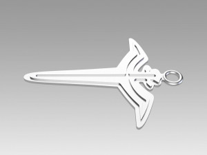 hakkenden eight dogs of the east cosplay necklace 3D Print Model
