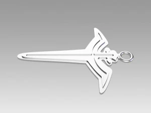 hakkenden eight dogs of the east cosplay necklace 3D Print Model