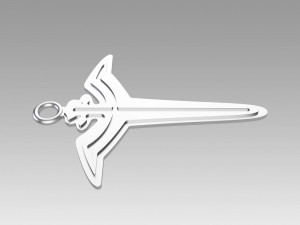 hakkenden eight dogs of the east cosplay necklace 3D Print Model