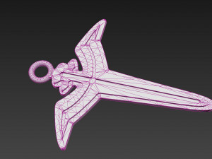 hakkenden eight dogs of the east cosplay necklace 3D Print Model