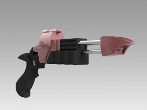 star trek vi the undiscovered country klingon disruptor pistol 3D-Druckmodell
