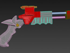 star trek vi the undiscovered country klingon disruptor pistol 3D-Druckmodell