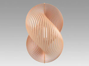 twisty lamp 3D Model