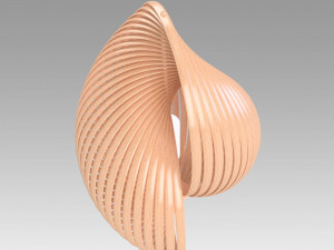twisty lamp Modelo 3D
