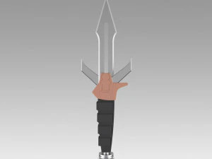 star trek klingon dk tahg knife 3D Print Model