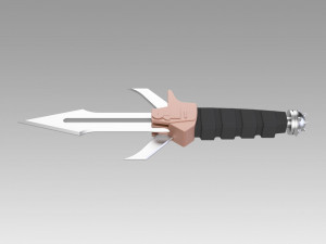 star trek klingon dk tahg knife Modelo de impresión 3D