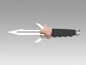 star trek klingon dk tahg knife 3D Print Model
