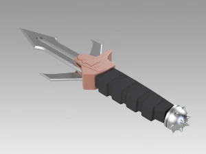 star trek klingon dk tahg knife 3D Print Model