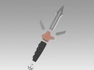 star trek klingon dk tahg knife 3D Print Model