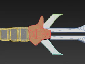 star trek klingon dk tahg knife 3D Print Model