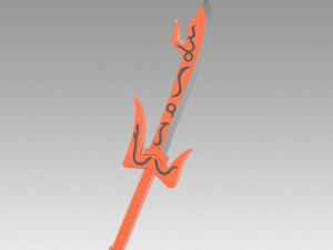 kamen rider den-o momotaros sword cosplay prop 3D Print Model