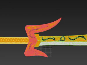 kamen rider den-o momotaros sword cosplay prop 3D Print Model