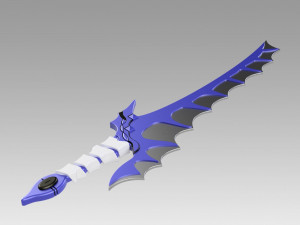 fire emblem awakening dragon slayer sword cosplay prop 3D Print Model