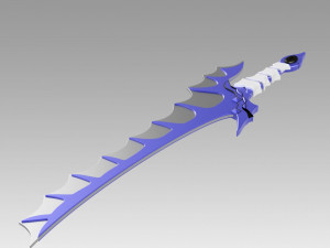 fire emblem awakening dragon slayer sword cosplay prop 3D Print Model