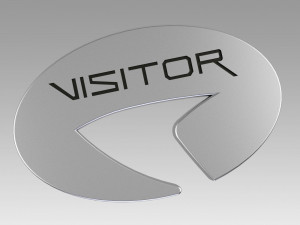 star trek picard starfleet visitor badge 3D Print Model