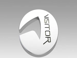 star trek picard starfleet visitor badge 3D Print Model