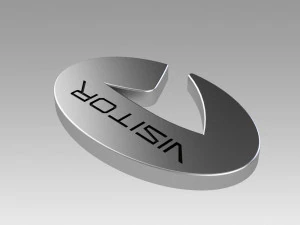 star trek picard starfleet visitor badge 3D Print Model