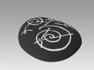 star trek voyager chakotays chah mooz ee stone replica prop 3D Print Model