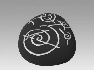 star trek voyager chakotays chah mooz ee stone replica prop 3D Print Model