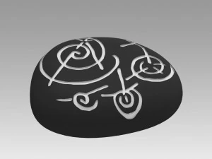 star trek voyager chakotays chah mooz ee stone replica prop 3D Print Model