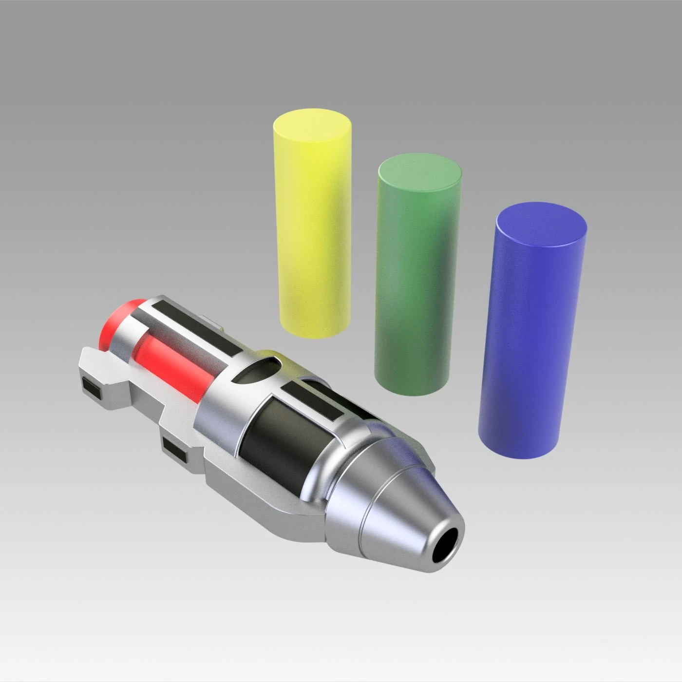 star trek deep space nine small hypo cosplay prop 3D Print Model .c4d .max .obj .3ds .fbx .stl .blend 