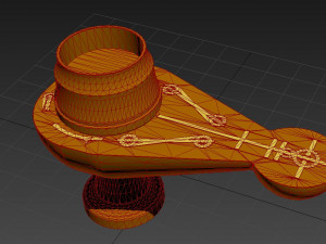 star trek voyager vulcan styled meditation lamp Modello di stampa 3D