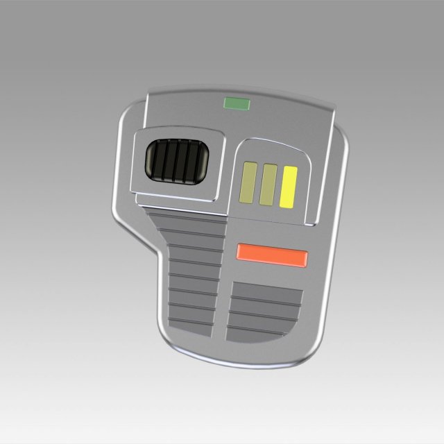 star trek voyager neural stimulator cosplat prop replica 3D प्रिंट मॉडल .c4d .max .obj .3ds .fbx .stl .blend 
