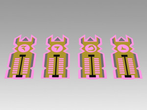 star trek generations klingon isolinear optical chips 3D Print Model