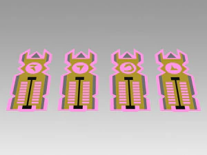 star trek generations klingon isolinear optical chips 3D Print Model