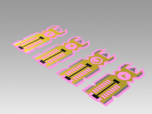 star trek generations klingon isolinear optical chips 3D Print Model