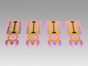 star trek generations klingon isolinear optical chips 3D Print Model