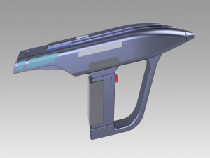 star trek the next generation romulan disruptor 3D Print Model