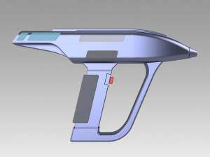 star trek the next generation romulan disruptor Model Cetak 3D