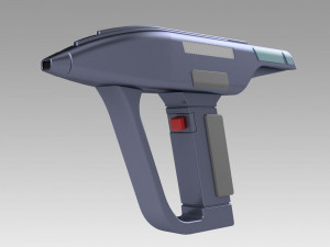 star trek the next generation romulan disruptor Model Cetak 3D
