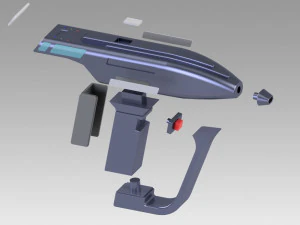 star trek, romulański zakł&oacute;cacz nowej generacji Model do druku 3D