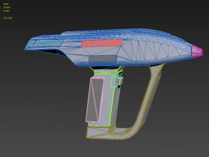 star trek, romulański zakł&oacute;cacz nowej generacji Model do druku 3D