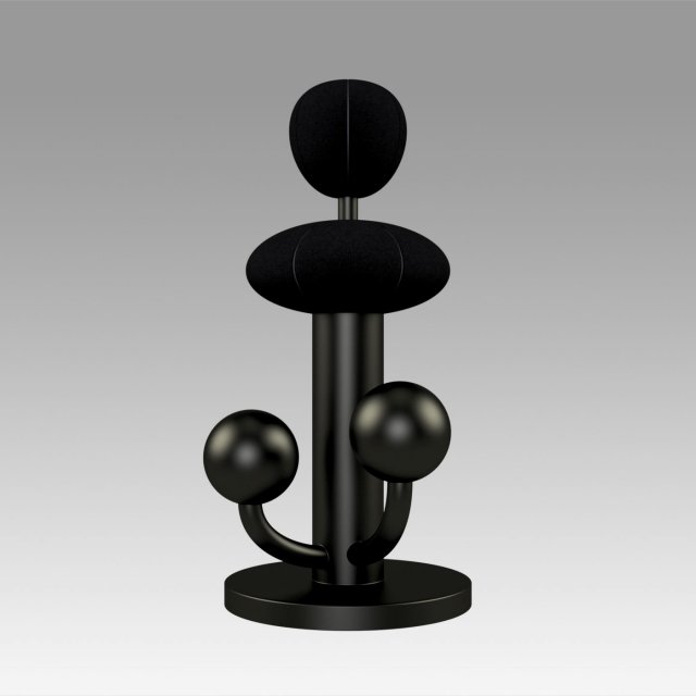 star trek the next generation black stool 3D Druckmodell .c4d .max .obj .3ds .fbx .stl .blend