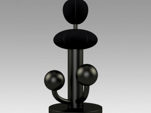 star trek the next generation black stool 3D Print Model