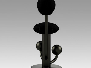 star trek the next generation black stool 3D Druckmodell