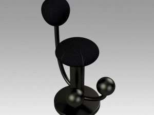 star trek the next generation black stool 3D Druckmodell