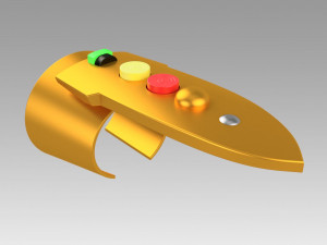 star trek eymorg control bracelet spocks brain 3D Print Model