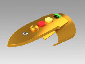star trek eymorg control bracelet spocks brain 3D Print Model