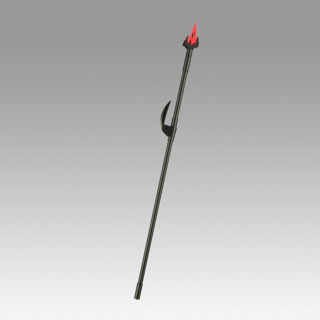 star trek 6 trident speartorch cosplay 3D Druckmodell .c4d .max .obj .3ds .fbx .stl .blend 