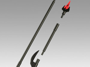 star trek 6 trident speartorch cosplay 3D Druckmodell