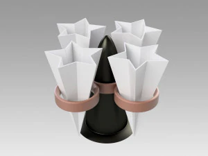 Реплика горшка для цветов из Звездного пути 3D Принт Модель