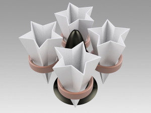 star trek planter replica prop Model Cetak 3D