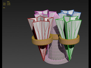 star trek planter replica prop Model Cetak 3D